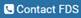 A screenshot of the "Contact FDS" link that is found throughout Navigator.